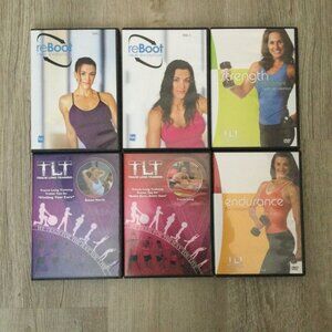 Bundle 6 TLT reBoot Exercise Workout Fitness Tracie Long DVDs
